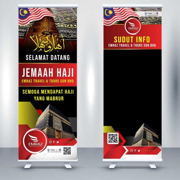 Roll-Up Bunting Hajj